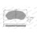 Brake Pad Set, disc brake PREMIER ECO FRICTION FDB1455 Ferodo, Thumbnail 3