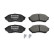 Brake Pad Set, disc brake PREMIER ECO FRICTION FDB1455 Ferodo, Thumbnail 4