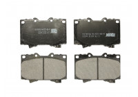 Brake Pad Set, disc brake PREMIER ECO FRICTION FDB1456 Ferodo