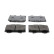 Brake Pad Set, disc brake PREMIER ECO FRICTION FDB1456 Ferodo, Thumbnail 2