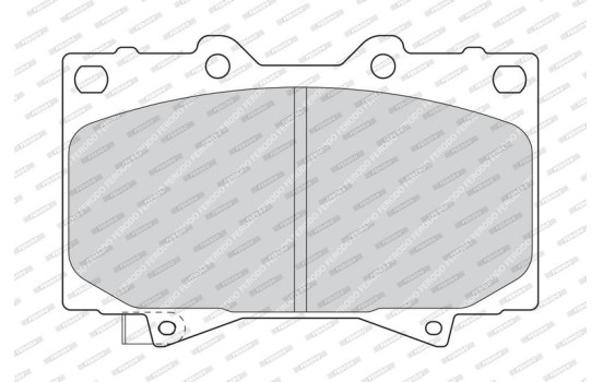 Brake Pad Set, disc brake PREMIER ECO FRICTION FDB1456 Ferodo, Image 3