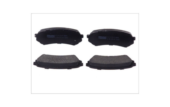 Brake Pad Set, disc brake PREMIER ECO FRICTION FDB1457 Ferodo