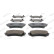 Brake Pad Set, disc brake PREMIER ECO FRICTION FDB1457 Ferodo, Thumbnail 4