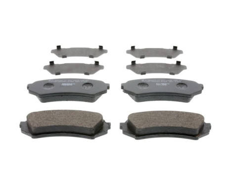 Brake Pad Set, disc brake PREMIER ECO FRICTION FDB1457 Ferodo, Image 3
