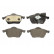 Brake Pad Set, disc brake PREMIER ECO FRICTION FDB1463 Ferodo