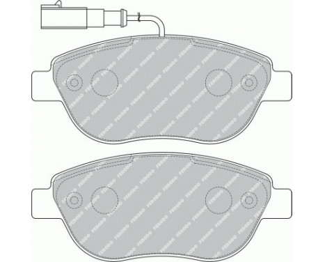 Brake Pad Set, disc brake PREMIER ECO FRICTION FDB1467 Ferodo, Image 2