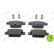 Brake Pad Set, disc brake PREMIER ECO FRICTION FDB1469 Ferodo, Thumbnail 4