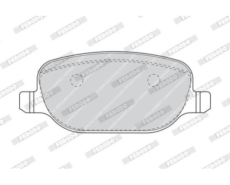 Brake Pad Set, disc brake PREMIER ECO FRICTION FDB1471 Ferodo, Image 3