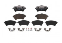 Brake Pad Set, disc brake PREMIER ECO FRICTION FDB1473 Ferodo