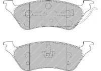 Brake Pad Set, disc brake PREMIER ECO FRICTION FDB1475 Ferodo