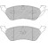 Brake Pad Set, disc brake PREMIER ECO FRICTION FDB1475 Ferodo