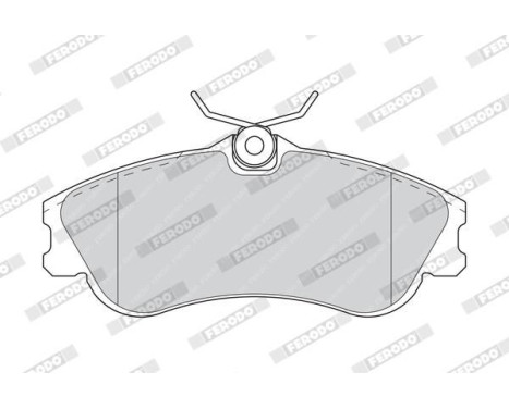 Brake Pad Set, disc brake PREMIER ECO FRICTION FDB1477 Ferodo, Image 4