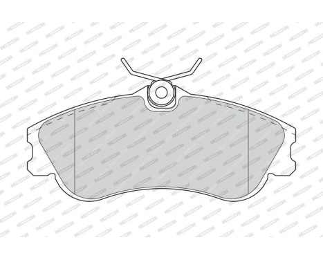 Brake Pad Set, disc brake PREMIER ECO FRICTION FDB1477 Ferodo, Image 4