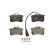 Brake Pad Set, disc brake PREMIER ECO FRICTION FDB1481 Ferodo