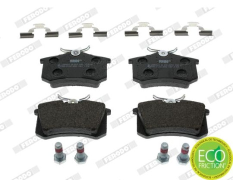Brake Pad Set, disc brake PREMIER ECO FRICTION FDB1491 Ferodo, Image 3