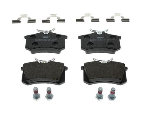 Brake Pad Set, disc brake PREMIER ECO FRICTION FDB1491 Ferodo, Image 2