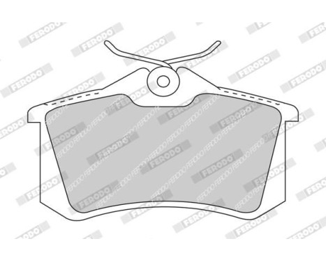 Brake Pad Set, disc brake PREMIER ECO FRICTION FDB1491 Ferodo, Image 3