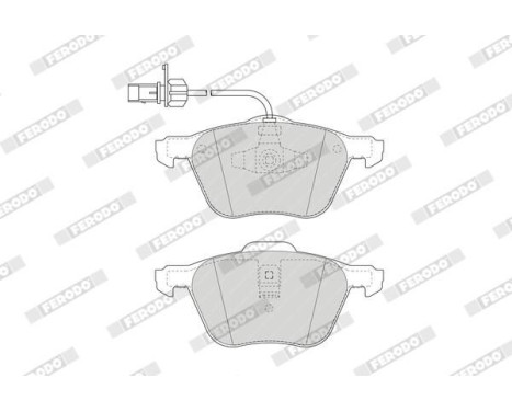 Brake Pad Set, disc brake PREMIER ECO FRICTION FDB1497 Ferodo, Image 4