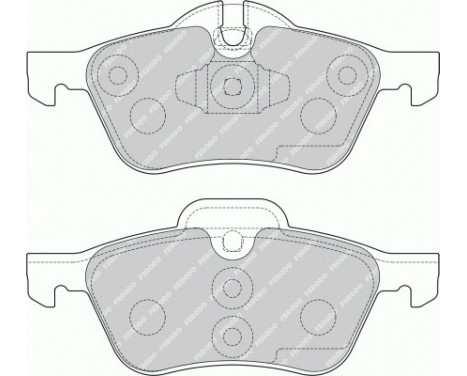 Brake Pad Set, disc brake PREMIER ECO FRICTION FDB1499 Ferodo, Image 2