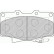 Brake Pad Set, disc brake PREMIER ECO FRICTION FDB1502 Ferodo, Thumbnail 2