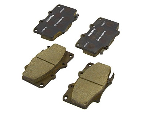 Brake Pad Set, disc brake PREMIER ECO FRICTION FDB1502 Ferodo