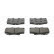 Brake Pad Set, disc brake PREMIER ECO FRICTION FDB1502 Ferodo, Thumbnail 3