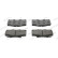 Brake Pad Set, disc brake PREMIER ECO FRICTION FDB1502 Ferodo, Thumbnail 4