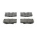 Brake Pad Set, disc brake PREMIER ECO FRICTION FDB1502 Ferodo, Thumbnail 3