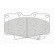 Brake Pad Set, disc brake PREMIER ECO FRICTION FDB1502 Ferodo, Thumbnail 4