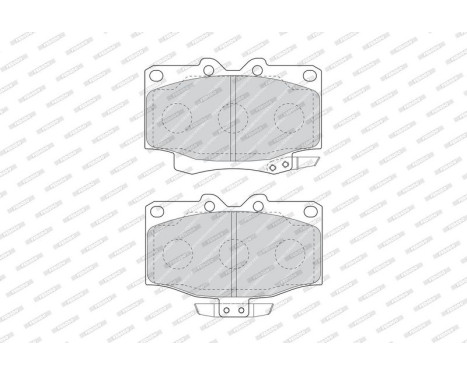 Brake Pad Set, disc brake PREMIER ECO FRICTION FDB1504 Ferodo, Image 3