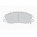 Brake Pad Set, disc brake PREMIER ECO FRICTION FDB1505 Ferodo, Thumbnail 4