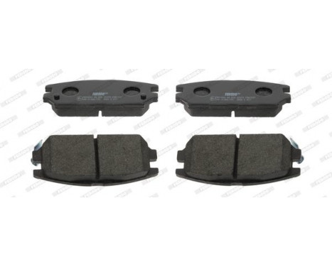 Brake Pad Set, disc brake PREMIER ECO FRICTION FDB1507 Ferodo, Image 2