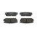 Brake Pad Set, disc brake PREMIER ECO FRICTION FDB1507 Ferodo, Thumbnail 2