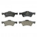 Brake Pad Set, disc brake PREMIER ECO FRICTION FDB1510 Ferodo