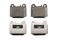 Brake Pad Set, disc brake PREMIER ECO FRICTION FDB1512 Ferodo