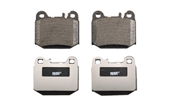 Brake Pad Set, disc brake PREMIER ECO FRICTION FDB1512 Ferodo