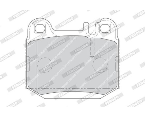 Brake Pad Set, disc brake PREMIER ECO FRICTION FDB1512 Ferodo, Image 3