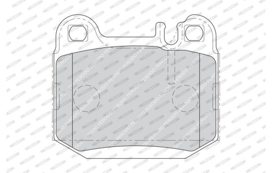 Brake Pad Set, disc brake PREMIER ECO FRICTION FDB1512 Ferodo, Image 3