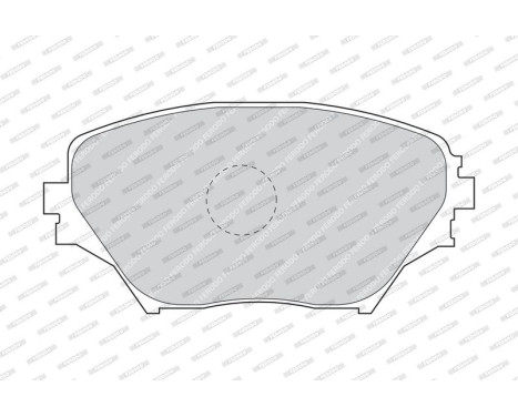 Brake Pad Set, disc brake PREMIER ECO FRICTION FDB1514 Ferodo, Image 4