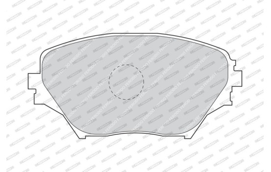 Brake Pad Set, disc brake PREMIER ECO FRICTION FDB1514 Ferodo, Image 4