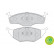 Brake Pad Set, disc brake PREMIER ECO FRICTION FDB1517 Ferodo, Thumbnail 2