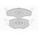 Brake Pad Set, disc brake PREMIER ECO FRICTION FDB1517 Ferodo, Thumbnail 3