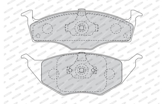 Brake Pad Set, disc brake PREMIER ECO FRICTION FDB1517 Ferodo, Image 3