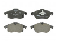 Brake Pad Set, disc brake PREMIER ECO FRICTION FDB1520 Ferodo