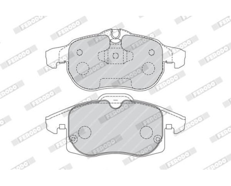 Brake Pad Set, disc brake PREMIER ECO FRICTION FDB1520 Ferodo, Image 3
