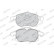 Brake Pad Set, disc brake PREMIER ECO FRICTION FDB1520 Ferodo, Thumbnail 3