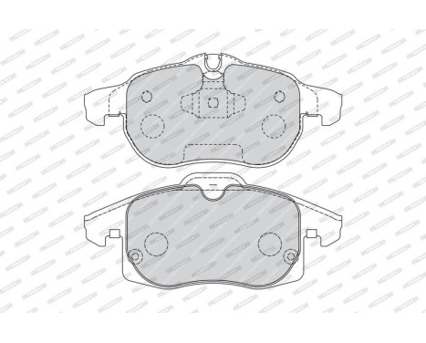 Brake Pad Set, disc brake PREMIER ECO FRICTION FDB1520 Ferodo, Image 3