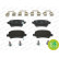 Brake Pad Set, disc brake PREMIER ECO FRICTION FDB1521 Ferodo, Thumbnail 2