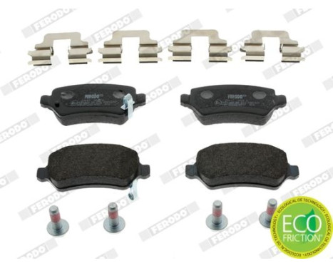 Brake Pad Set, disc brake PREMIER ECO FRICTION FDB1521 Ferodo, Image 3