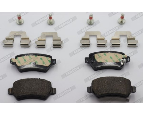 Brake Pad Set, disc brake PREMIER ECO FRICTION FDB1521 Ferodo, Image 3
